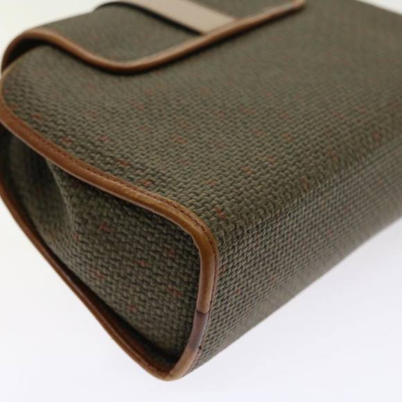 SAINT LAURENT Clutch Bag PVC Leather Brown Auth ar10315 - Picture 16 of 16